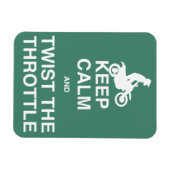 Ruhe und Drehung behalten - Schmutzrad Magnet (Horizontal)