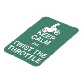 Ruhe und Drehung behalten - Schmutzrad Magnet (Linke Seite)