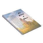 Ruhe-und Einsamkeits-Zeitschrift Notizblock (Rechte Seite)