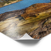 Ruhe und Entspannung am Strand Fotodruck (Ecke)