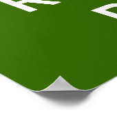 Ruhe und Entspannung auf dem Bike-Poster behalten Poster (Ecke)