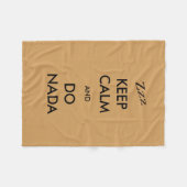 Ruhe und Entspannung bei jedem Farbton behalten Fleecedecke (Vorderseite (Horizontal))