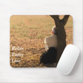 Ruhe und Entspannung Mousepad (Mit Mouse)