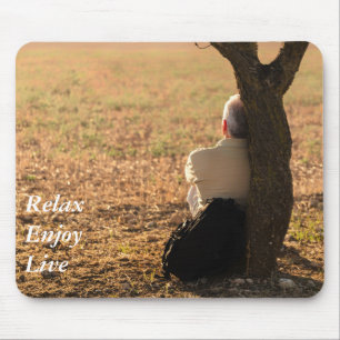 Ruhe und Entspannung Mousepad