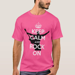 Ruhe und Felsen auf Phantastischem Party behalten T-Shirt