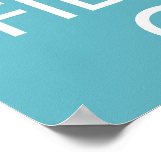 Ruhe und Fiddle auf Poster behalten (Ecke)