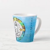 Ruhe und Friedliche Medikation Milchtasse (Rechte Ecke)