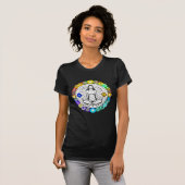 Ruhe und Friedliche Meditation T-Shirt (Vorne ganz)