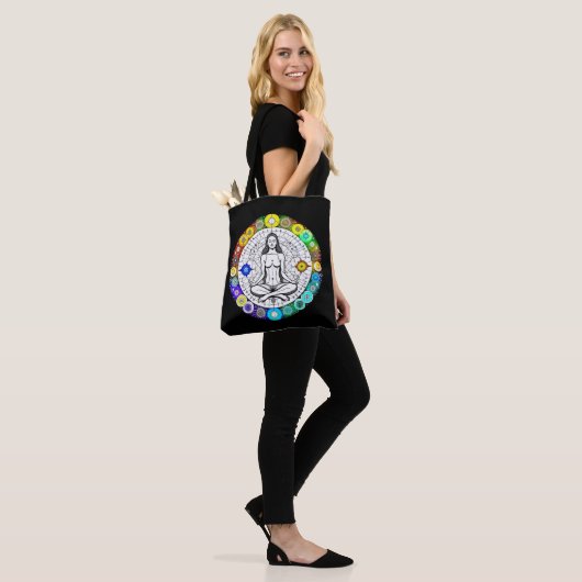 Ruhe und Friedliche Meditation Tasche (Am Model)