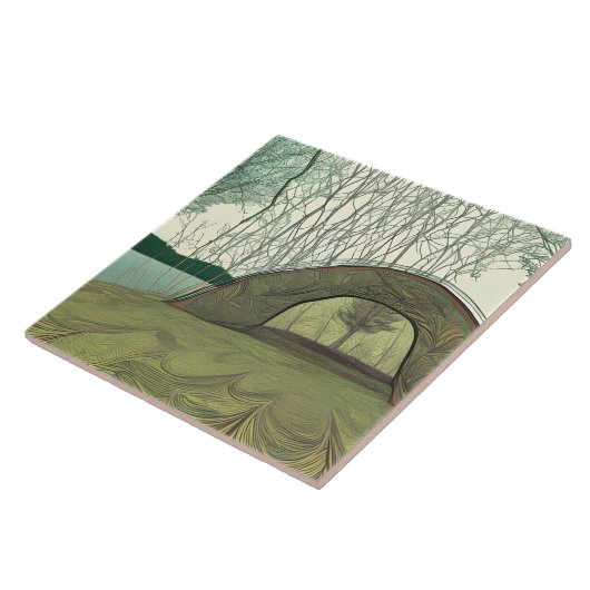 Ruhe und Friedliches Camping Fliese (Seite)