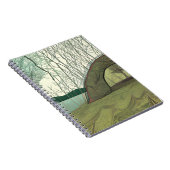 Ruhe und Friedliches Camping Notizblock (Rechte Seite)