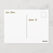 Ruhe und Friedliches Camping | Sprichwort Hi Postkarte (Rückseite)