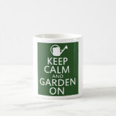 Ruhe und Garten behalten Kaffeetasse (Mittel)