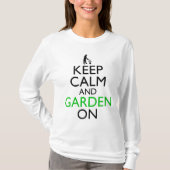 Ruhe und Garten behalten T-Shirt (Vorderseite)