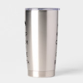 Ruhe und Geburt behalten Thermobecher (Links)