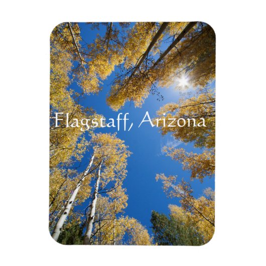 Ruhe und Gelassenheit Aspen, Flagstaff, Arizona Magnet (Vertikal)