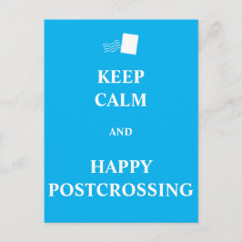 Ruhe und Gelassenheit behalten Postkarte