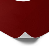 Ruhe und Geologie der Liebe behalten Poster (Ecke)