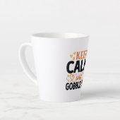 Ruhe und Gobble On behalten Milchtasse (Linke Ecke)