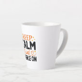 Ruhe und Gobble On behalten Milchtasse (Rechte Ecke)