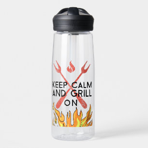 Ruhe und Grill behalten Trinkflasche