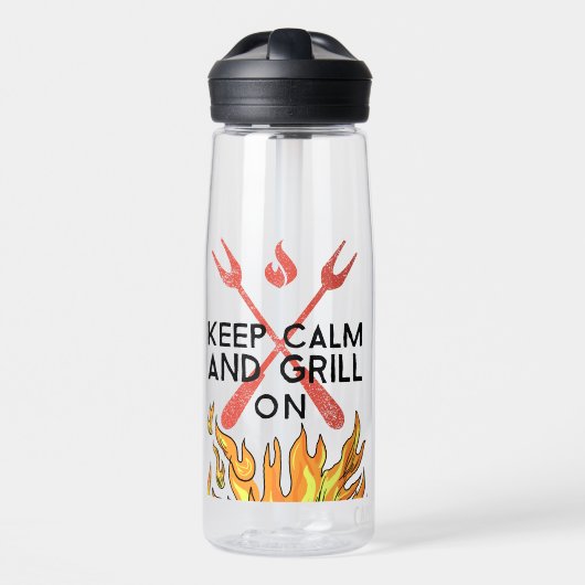 Ruhe und Grill behalten Trinkflasche (Vorne)