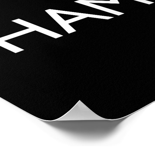 Ruhe und Ham-Radio behalten Poster (Ecke)