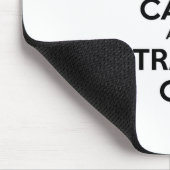 Ruhe und Handel behalten Mousepad (Ecke)