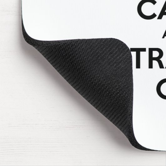 Ruhe und Handel behalten Mousepad (Ecke)