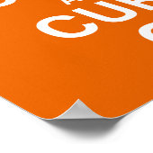 Ruhe und Heilung auf Leukämie-Krebsplakat behalten Poster (Ecke)