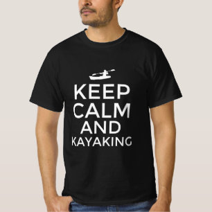 Ruhe und Kajak behalten T-Shirt