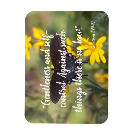 Ruhe und Kontrolle Magnet (Vertikal)