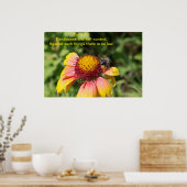 Ruhe und Kontrolle Poster (Küche)