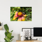 Ruhe und Kontrolle Poster (Heimbüro)