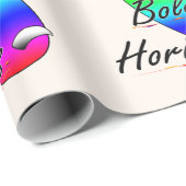 Ruhe und kühne Horizonte beim Surfen Geschenkpapier (Rolleneckpunkt)