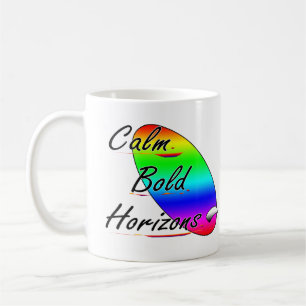 Ruhe und kühne Horizonte beim Surfen Kaffeetasse