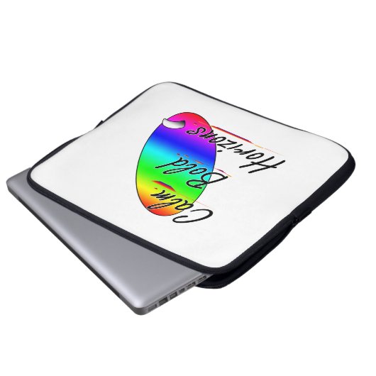 Ruhe und kühne Horizonte beim Surfen Laptopschutzhülle (Vorne Knopf)