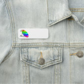 Ruhe und kühne Horizonte beim Surfen Namensschild (Beispiel)