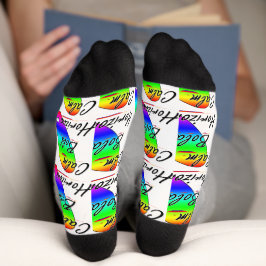 Ruhe und kühne Horizonte beim Surfen Socken