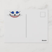 Ruhe und Lächeln behalten Postkarte (Rückseite)