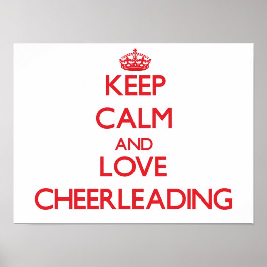 Ruhe und Liebe behalten Poster (Vorne)