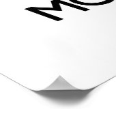 Ruhe und Liebe behalten Poster (Ecke)