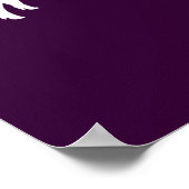 Ruhe und Liebe behalten Schweine (alle Farben) Poster (Ecke)