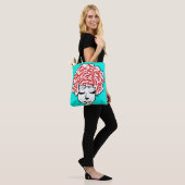 Ruhe und Liebe Canvas Beutel Tasche (Am Model)