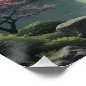Ruhe und Natur! 🌿 Poster (Ecke)
