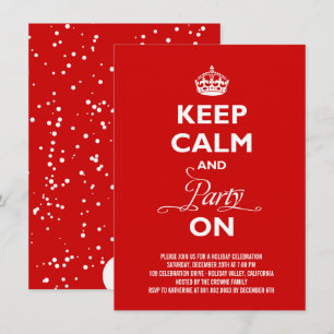 Ruhe und Party auf sonnigen Urlaub im Neujahr beha Einladung