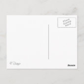 Ruhe und Party behalten Postkarte (Rückseite)