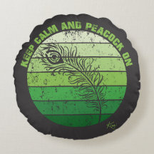 Ruhe und Pfau behalten