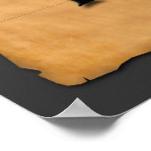 Ruhe und Piraten behalten Poster (Ecke)