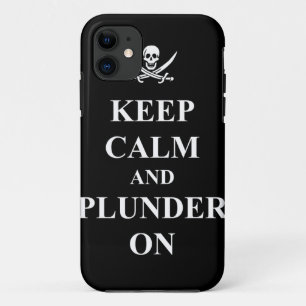 Ruhe und Plunder behalten iPhone 11 Hülle